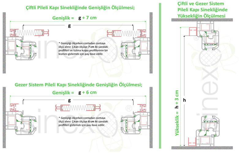 Plise Çiftli ve Gezer Ölçü Alım